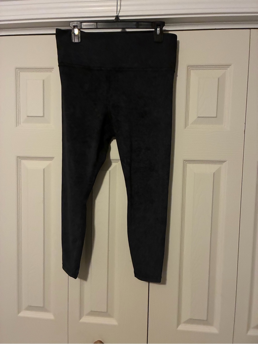 Athleta Black High-Rise Track Joggers